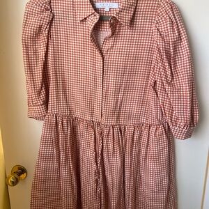 Hunter Bell Red Gingham Dress